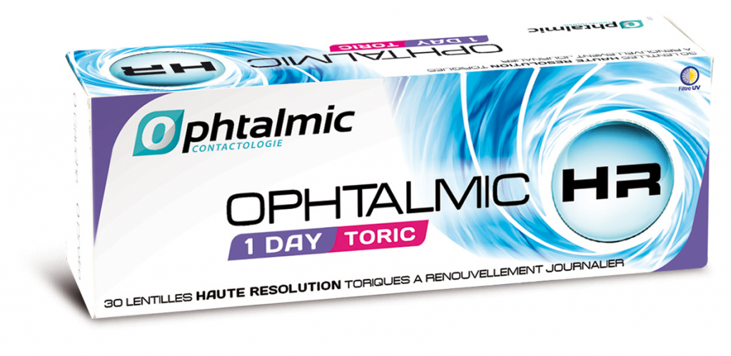 Ophtalmic HR 1 Day Toric