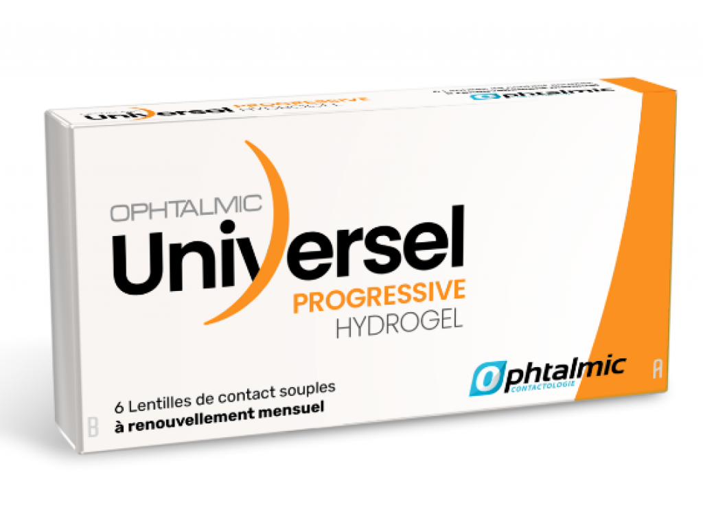 Ophtalmic Universel Progressive Hydrogel