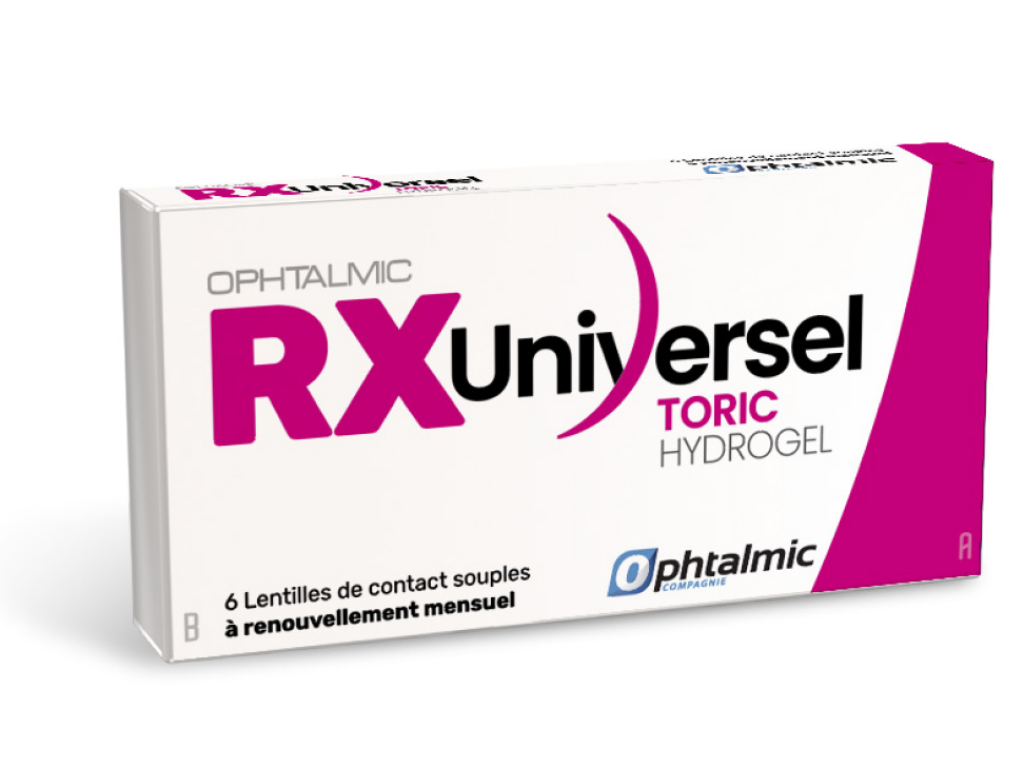 Ophtalmic RX Universel Toric Hydrogel 