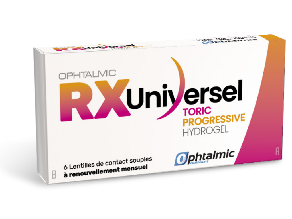 Ophtalmic RX Universel Toric Progressive Hydrogel