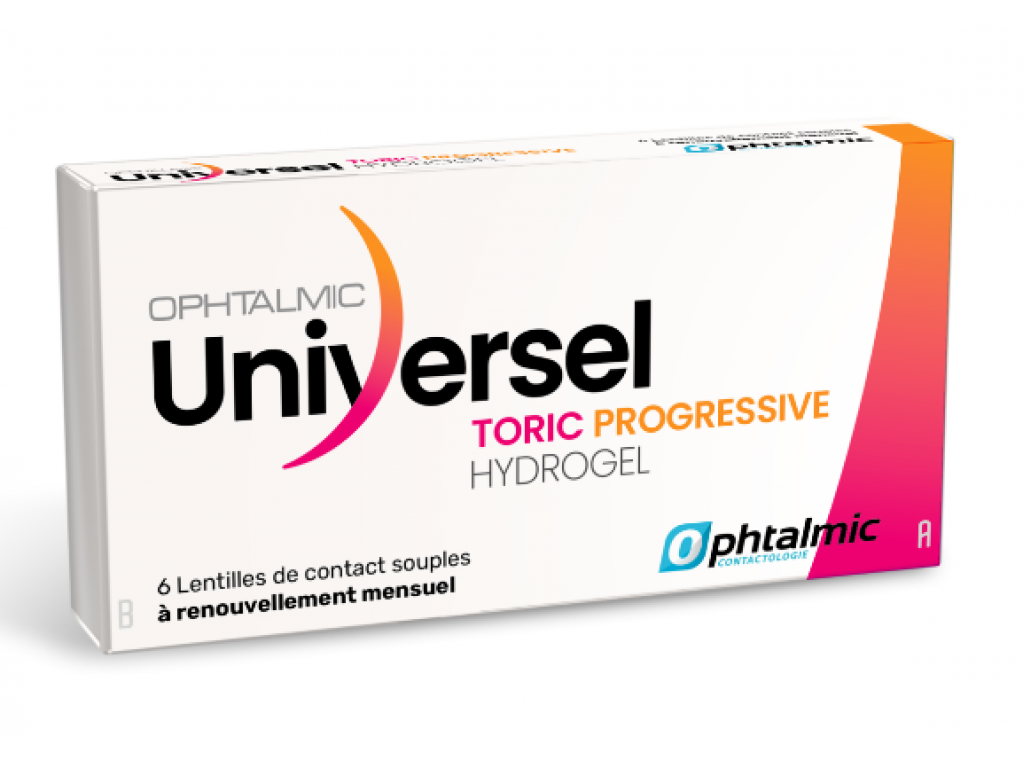 Ophtalmic Universel Hydrogel Toric Progressive 