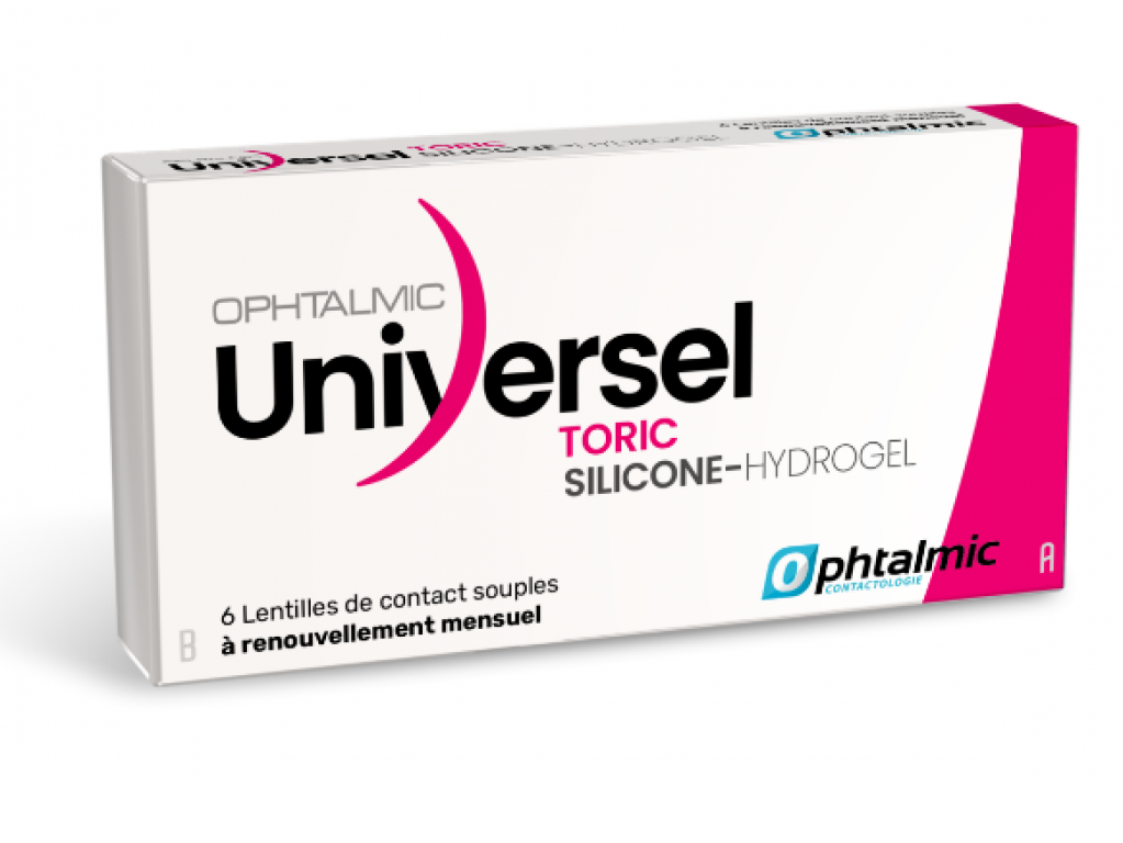 Ophtalmic Universel Silicone-Hydrogel Toric 