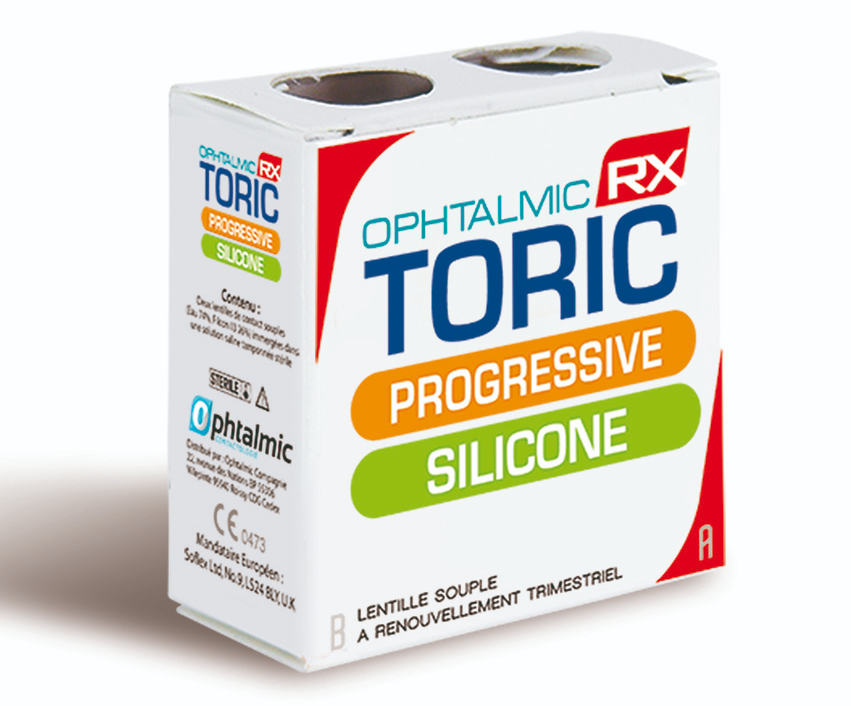 Ophtalmic RX Toric Progressive Silicone