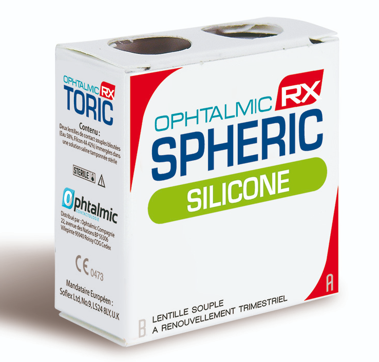 Ophtalmic RX Spheric Silicone